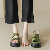 Women Minimalist Casual Chunky Sole Sandals Newgew Shoes
